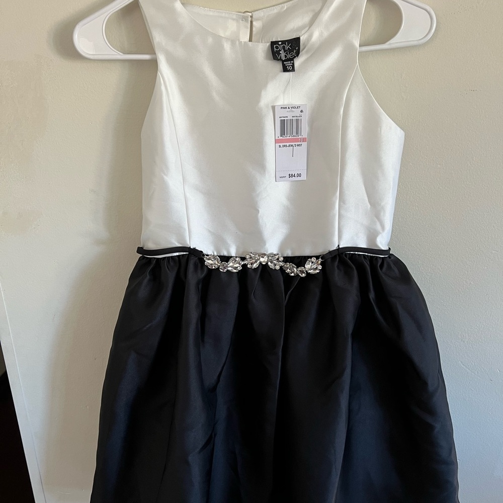 NEW Girls Pink and Violet Formal Dress